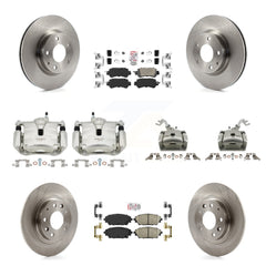 Transit Auto KC8-102069N Disc Brake Kit for 2016-2018 Mazda CX-3 - Front and Rear product image