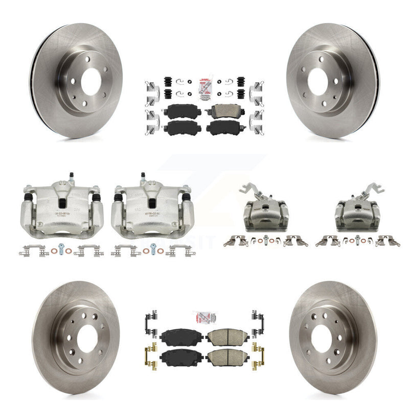 Transit Auto KC8-102069N Disc Brake Kit for 2016-2018 Mazda CX-3 - Front and Rear product image