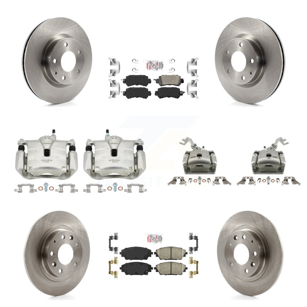 Transit Auto KC8-102070N Disc Brake Kit for 2016-2018 Mazda CX-3 - Front and Rear product image