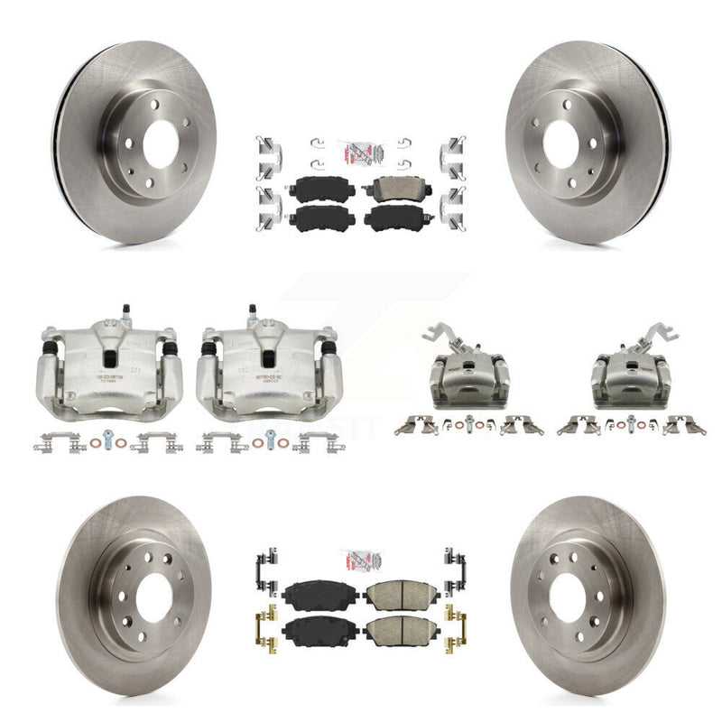 Transit Auto KC8-102070N Disc Brake Kit for 2016-2018 Mazda CX-3 - Front and Rear product image