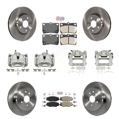 Transit Auto KC8-102071N Disc Brake Kit for 2010-2013 Lexus IS250 - Front and Rear product image