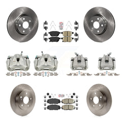 Transit Auto KC8-102073N Disc Brake Kit for 2014 Toyota Matrix - Front and Rear product image