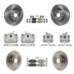 Transit Auto KC8-102076N Disc Brake Kit for 2014 Toyota Matrix - Front and Rear product image