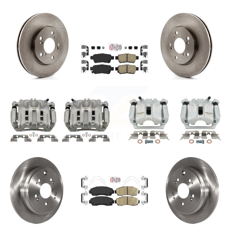 Transit Auto KC8-102078N Disc Brake Kit for 2005-2010 Honda Odyssey - Front and Rear product image