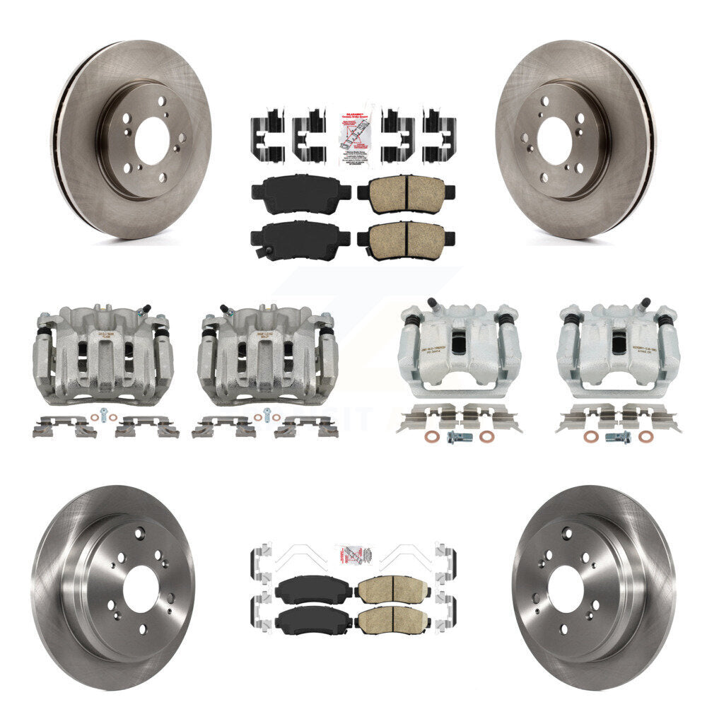 Transit Auto KC8-102080N Disc Brake Kit for 2005-2010 Honda Odyssey - Front and Rear product image