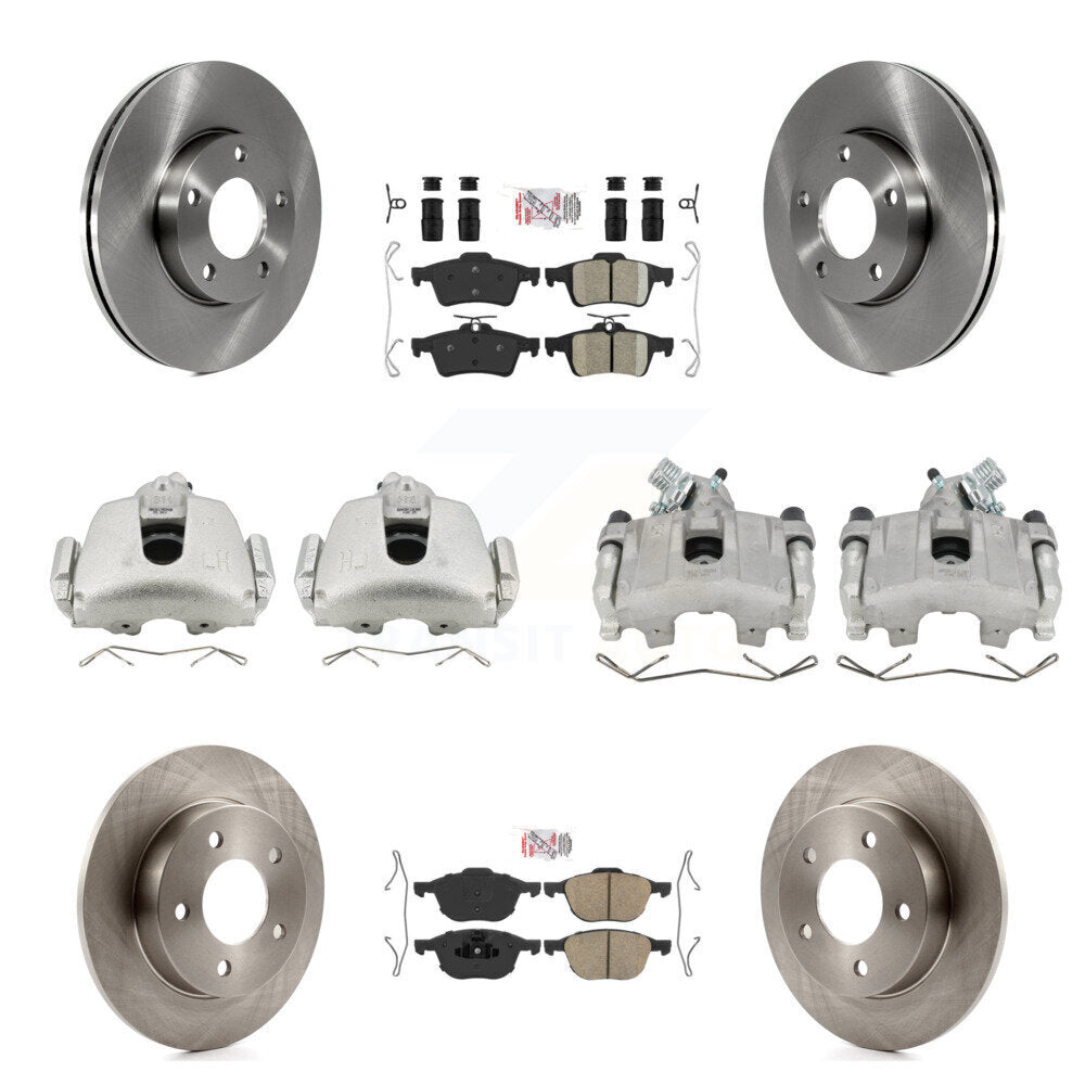 Transit Auto KC8-102091N Disc Brake Kit for 2006-2013 Mazda 3 Sport, Mazda 3 - Front and Rear product image