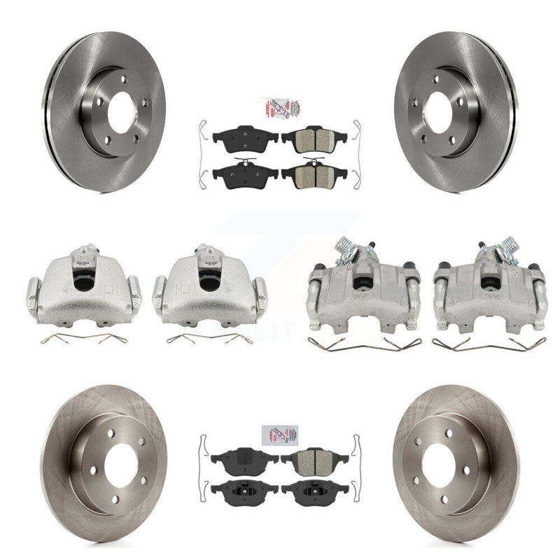 Transit Auto KC8-102095N Disc Brake Kit for 2006-2013 Mazda 3 Sport, Mazda 3 - Front and Rear product image