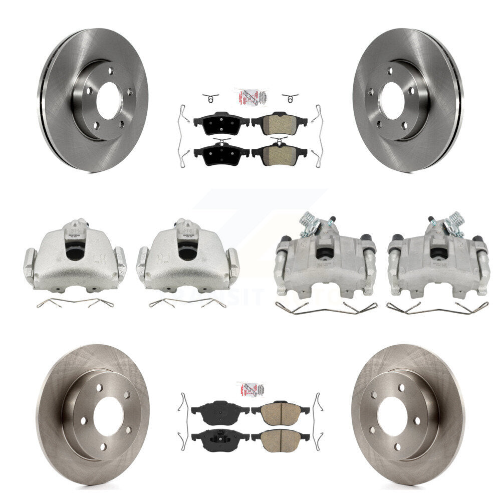 Transit Auto KC8-102097N Disc Brake Kit for 2006-2013 Mazda 3 Sport, Mazda 3 - Front and Rear product image
