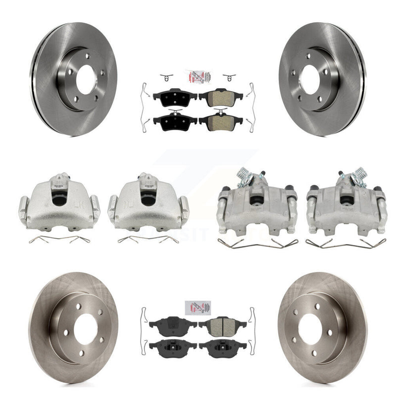 Transit Auto KC8-102098N Disc Brake Kit for 2006-2013 Mazda 3 Sport, Mazda 3 - Front and Rear product image