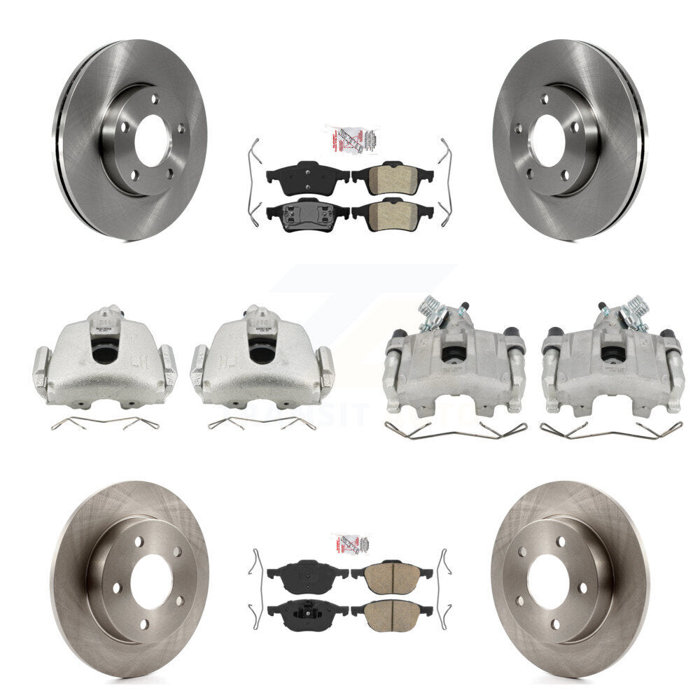Transit Auto KC8-102109N Disc Brake Kit for 2005 Mazda 3 - Front and Rear product image