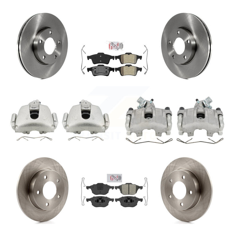 Transit Auto KC8-102110N Disc Brake Kit for 2005 Mazda 3 - Front and Rear product image