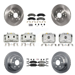 Transit Auto KC8-102125N Disc Brake Kit for 2009-2014 Chevrolet Express 1500, GMC Savana 1500 - Front and Rear product image