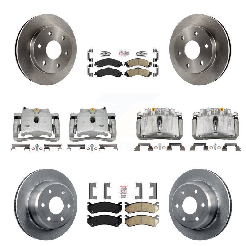 Transit Auto KC8-102126N Disc Brake Kit for 2000-2006 Chevrolet Silverado 1500, Cadillac Escalade, Cadillac Escalade ESV & more - Front and Rear product image