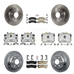 Transit Auto KC8-102128N Disc Brake Kit for 2002-2008 Cadillac Escalade, Chevrolet Avalanche 1500, Chevrolet Express 1500 & more - Front and Rear product image