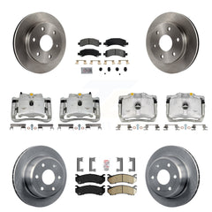 Transit Auto KC8-102130N Disc Brake Kit for 2002-2008 Cadillac Escalade, Chevrolet Avalanche 1500, Chevrolet Express 1500 & more - Front and Rear product image