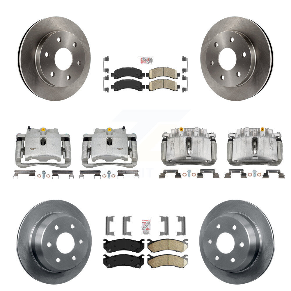 Transit Auto KC8-102132N Disc Brake Kit for 2002 Chevrolet Avalanche 1500 - Front and Rear product image