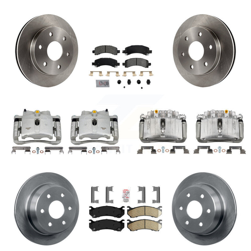 Transit Auto KC8-102134N Disc Brake Kit for 2002 Chevrolet Avalanche 1500 - Front and Rear product image