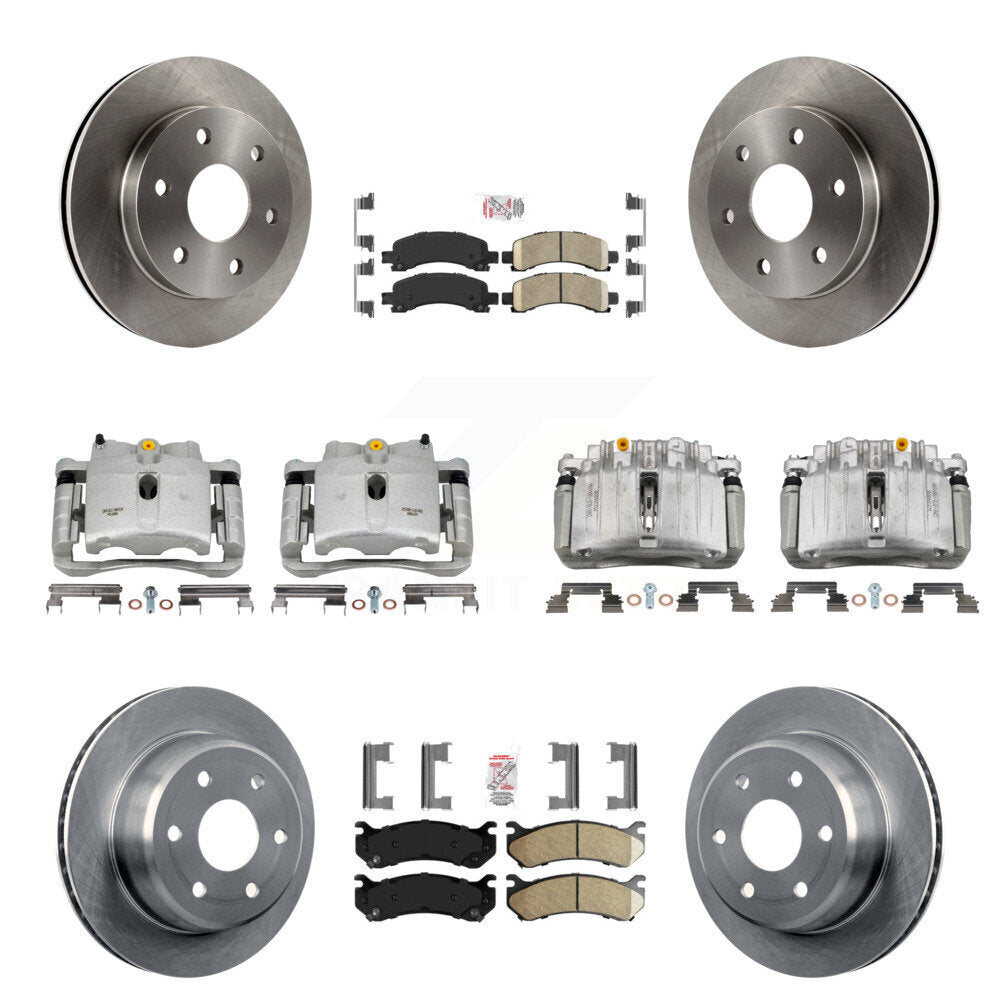 Transit Auto KC8-102136N Disc Brake Kit for 2002 Chevrolet Tahoe, GMC Yukon, GMC Yukon XL 1500 - Front and Rear product image