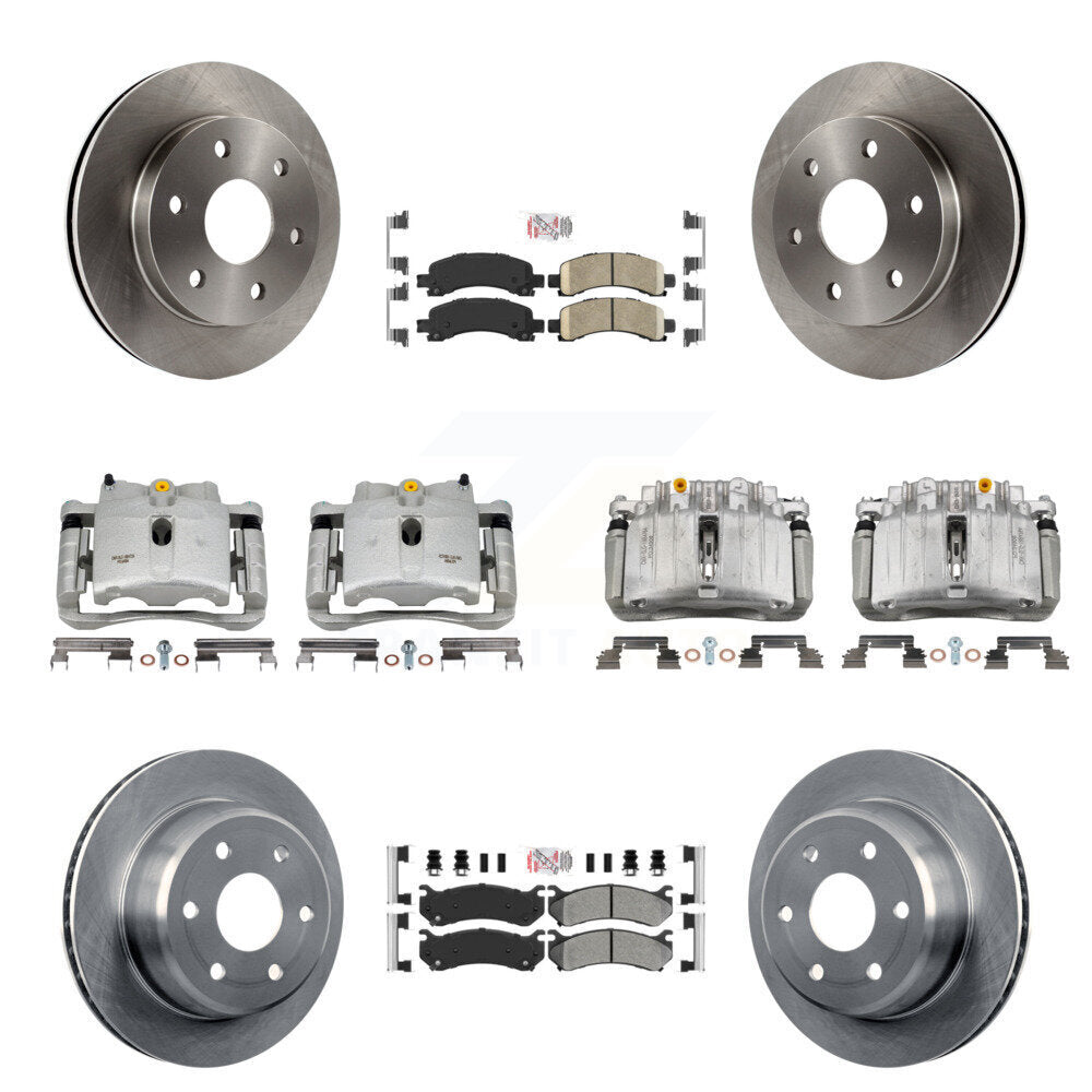 Transit Auto KC8-102137N Disc Brake Kit for 2002 Chevrolet Tahoe, GMC Yukon, GMC Yukon XL 1500 - Front and Rear product image