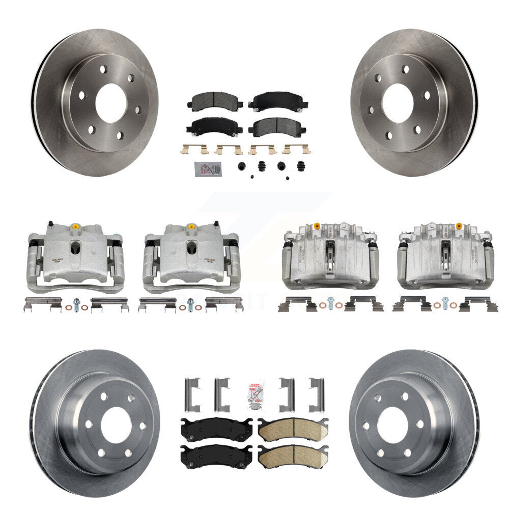 Transit Auto KC8-102138N Disc Brake Kit for 2002 Chevrolet Tahoe, GMC Yukon, GMC Yukon XL 1500 - Front and Rear product image