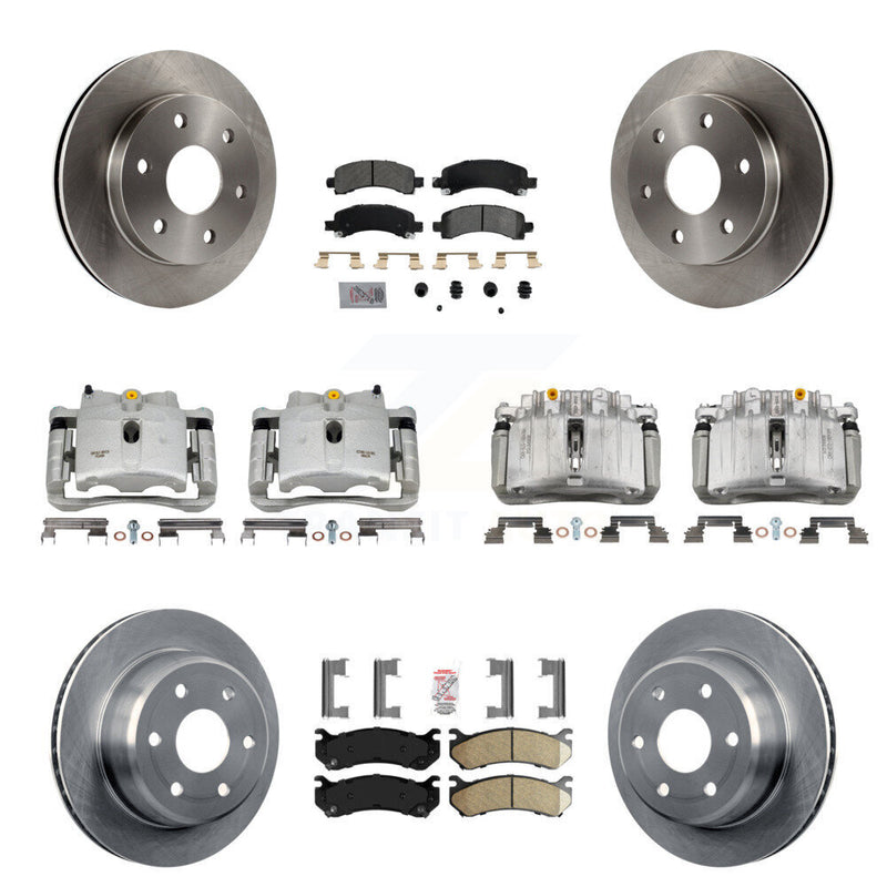Transit Auto KC8-102138N Disc Brake Kit for 2002 Chevrolet Tahoe, GMC Yukon, GMC Yukon XL 1500 - Front and Rear product image