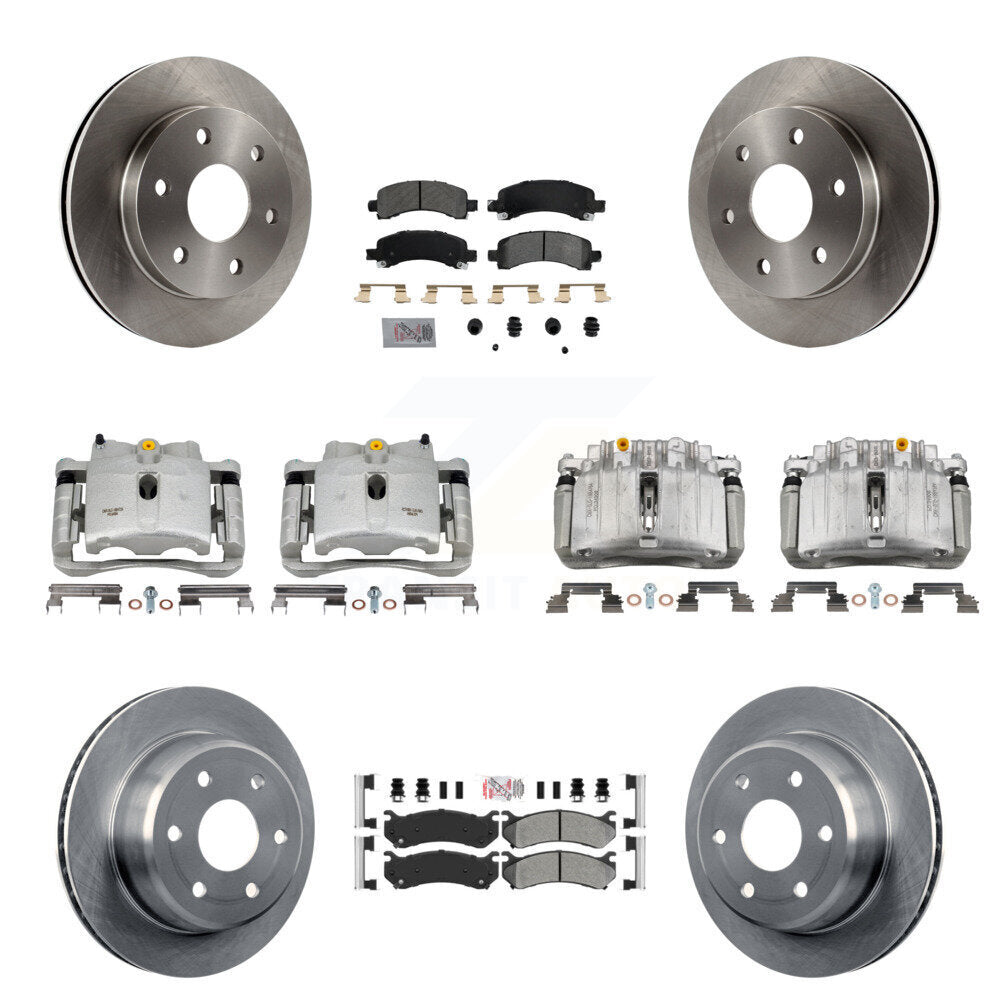 Transit Auto KC8-102139N Disc Brake Kit for 2002 Chevrolet Tahoe, GMC Yukon, GMC Yukon XL 1500 - Front and Rear product image