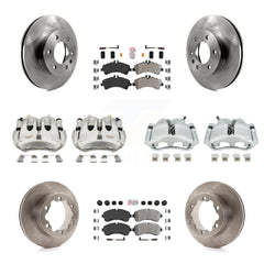 Transit Auto KC8-102143N Disc Brake Kit for 2007-2018 Freightliner Sprinter 3500, Mercedes-Benz Sprinter 3500XD, Mercedes-Benz Sprinter 3500 & more - Front and Rear product image