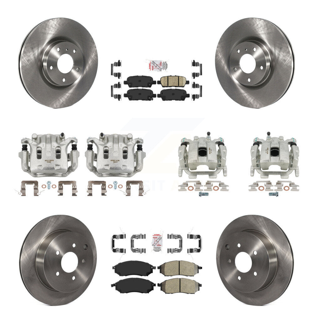 Transit Auto KC8-102161N Disc Brake Kit for 2011-2017 INFINITI QX70, Nissan Murano - Front and Rear product image