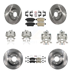 Transit Auto KC8-102167N Disc Brake Kit for 2006-2013 Mazda 6, Lincoln MKZ, Ford Fusion & more - Front and Rear product image