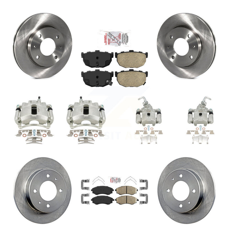Transit Auto KC8-102170N Disc Brake Kit for 2002 Hyundai Elantra - Front and Rear product image