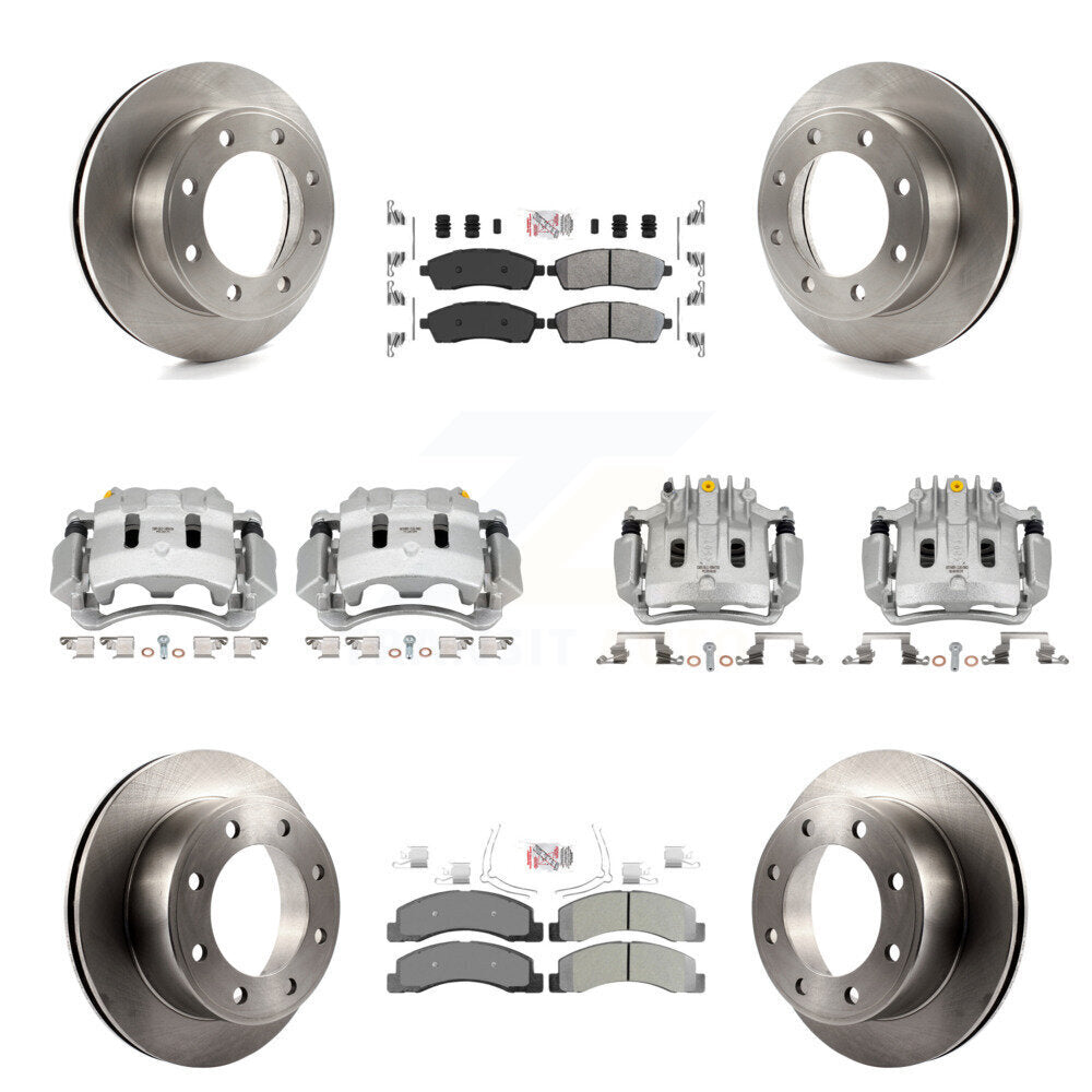 Transit Auto KC8-102171N Disc Brake Kit for 2001-2005 Ford Excursion, Ford F-250 Super Duty - Front and Rear product image