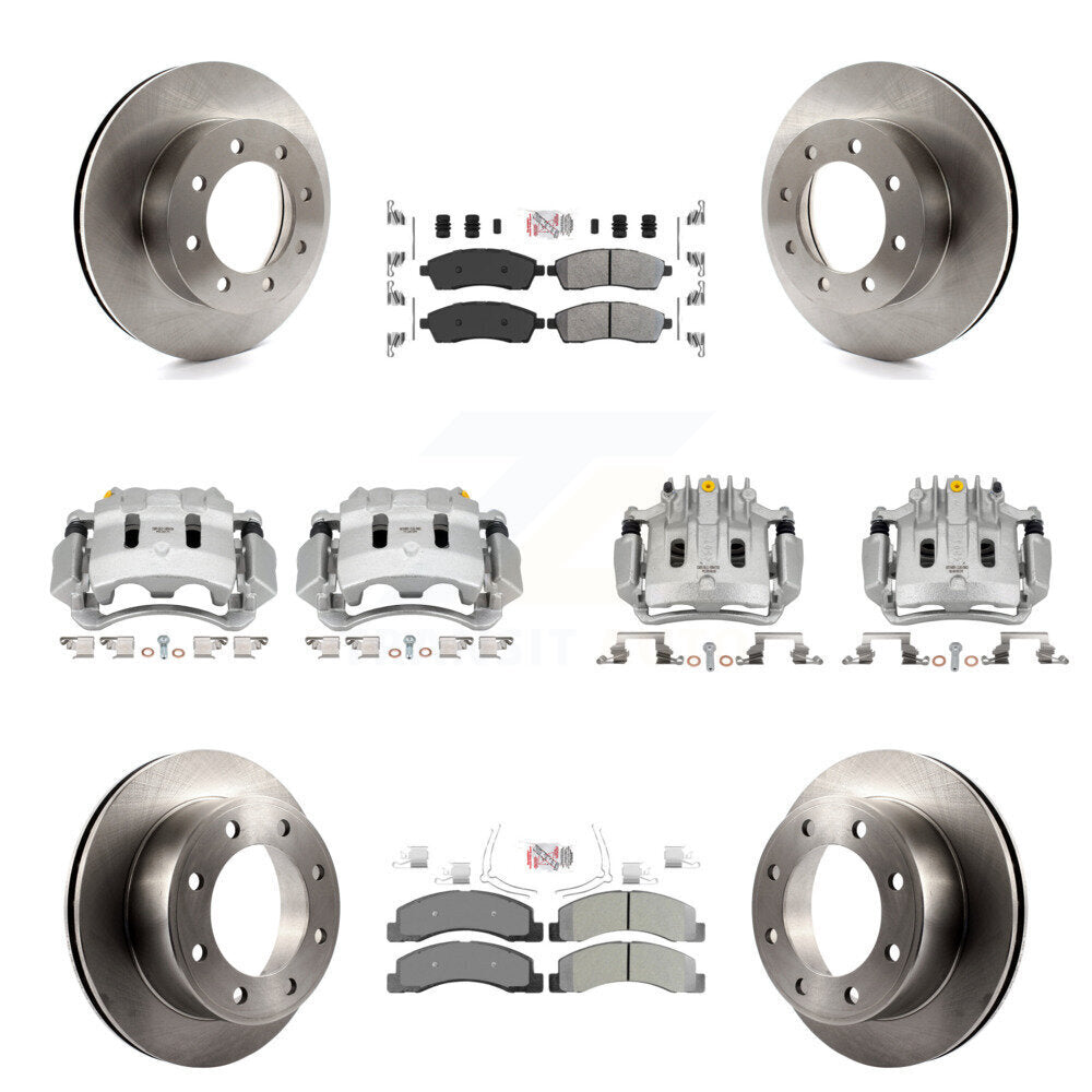 Transit Auto KC8-102175N Disc Brake Kit for 2001-2004 Ford F-250 Super Duty - Front and Rear product image