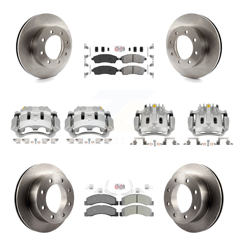 Transit Auto KC8-102175N Disc Brake Kit for 2001-2004 Ford F-250 Super Duty - Front and Rear product image