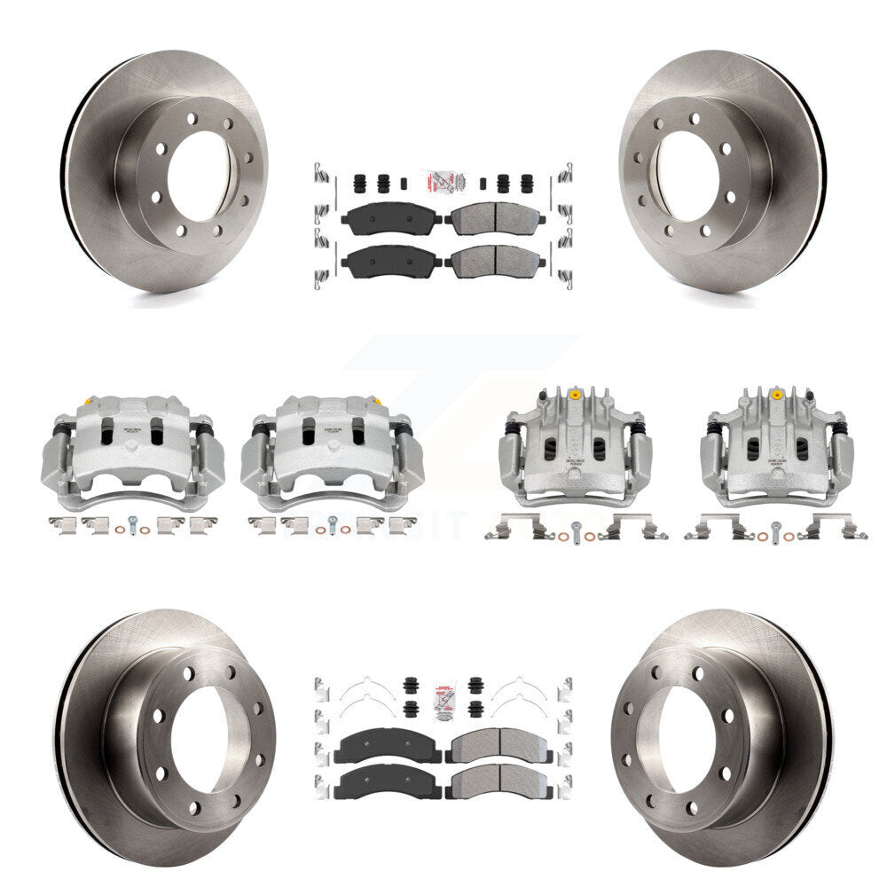 Transit Auto KC8-102176N Disc Brake Kit for 2001-2004 Ford F-250 Super Duty - Front and Rear product image