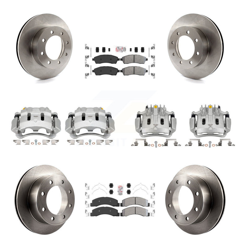 Transit Auto KC8-102176N Disc Brake Kit for 2001-2004 Ford F-250 Super Duty - Front and Rear product image