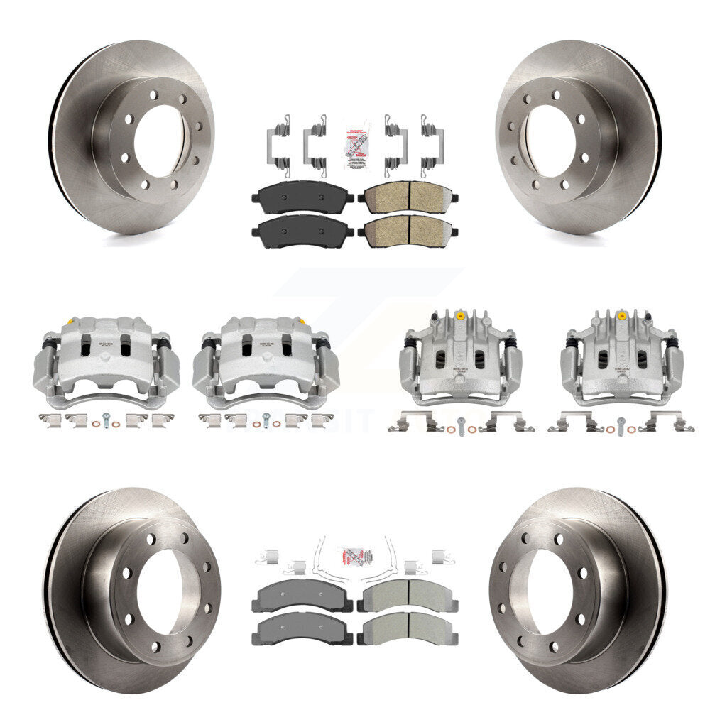Transit Auto KC8-102177N Disc Brake Kit for 2001-2004 Ford F-250 Super Duty - Front and Rear product image