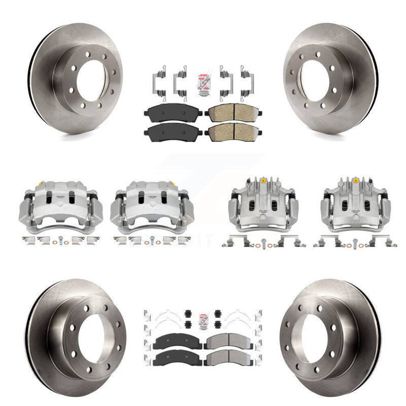 Transit Auto KC8-102178N Disc Brake Kit for 2001-2004 Ford F-250 Super Duty - Front and Rear product image