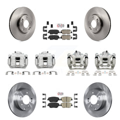 Transit Auto KC8-102179N Disc Brake Kit for 2011-2015 Hyundai Sonata, Kia Optima - Front and Rear product image