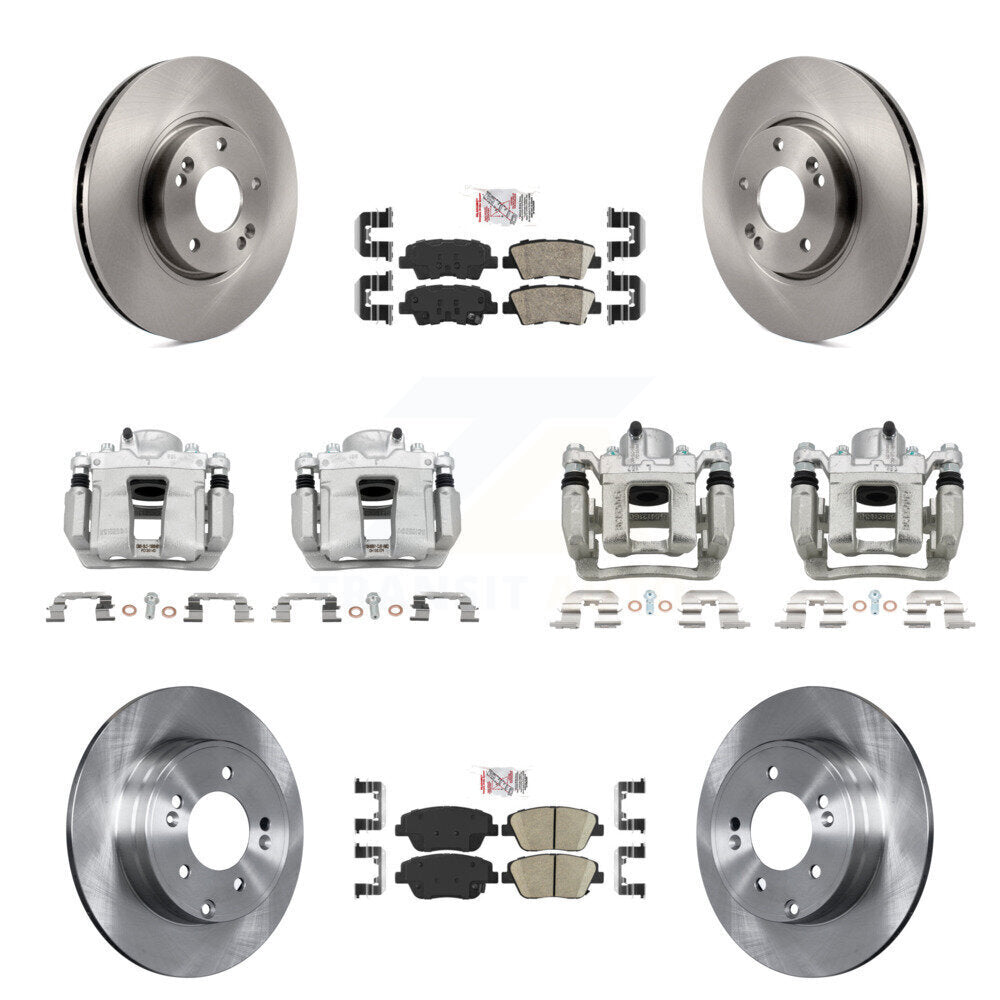Transit Auto KC8-102181N Disc Brake Kit for 2011-2015 Hyundai Sonata, Kia Optima - Front and Rear product image