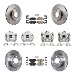 Transit Auto KC8-102181N Disc Brake Kit for 2011-2015 Hyundai Sonata, Kia Optima - Front and Rear product image