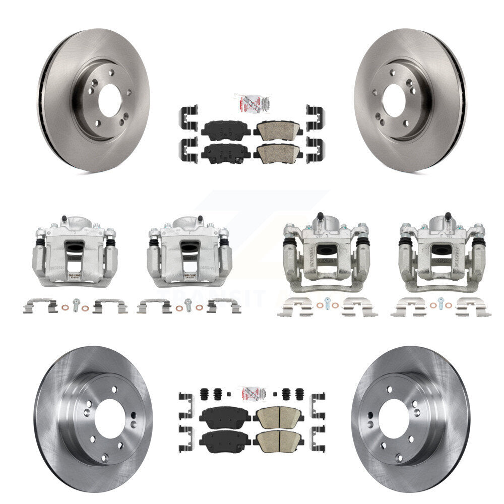 Transit Auto KC8-102182N Disc Brake Kit for 2011-2015 Hyundai Sonata, Kia Optima - Front and Rear product image