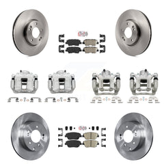 Transit Auto KC8-102182N Disc Brake Kit for 2011-2015 Hyundai Sonata, Kia Optima - Front and Rear product image