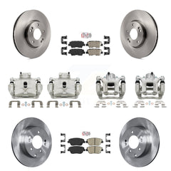 Transit Auto KC8-102185N Disc Brake Kit for 2014 Hyundai Sonata - Front and Rear product image