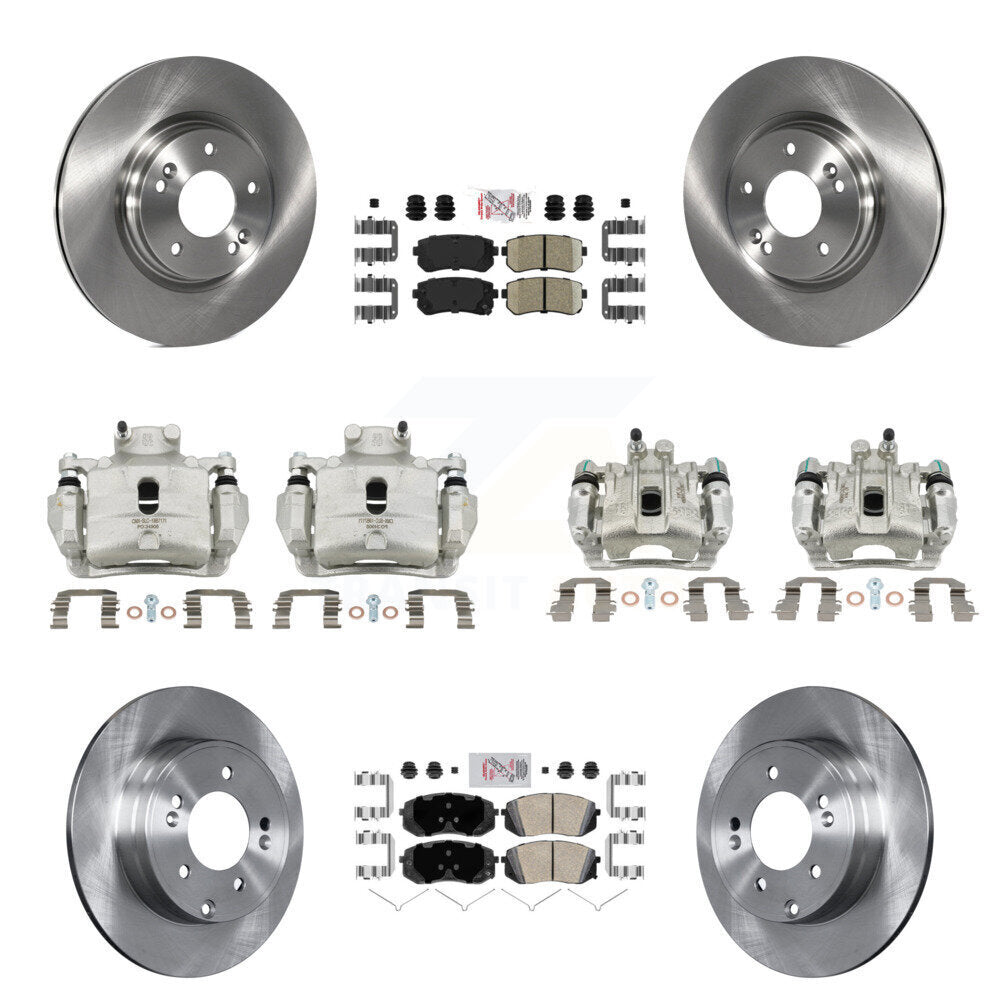 Transit Auto KC8-102188N Disc Brake Kit for 2015 Hyundai Sonata - Front and Rear product image