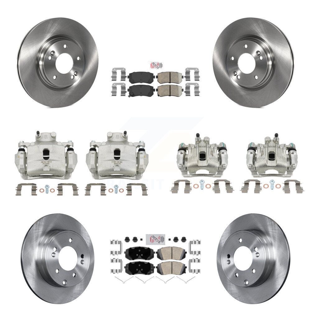 Transit Auto KC8-102190N Disc Brake Kit for 2015 Hyundai Sonata - Front and Rear product image