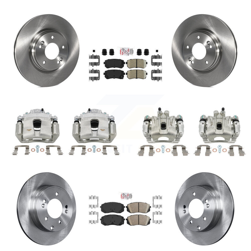 Transit Auto KC8-102191N Disc Brake Kit for 2015-2016 Hyundai Sonata - Front and Rear product image