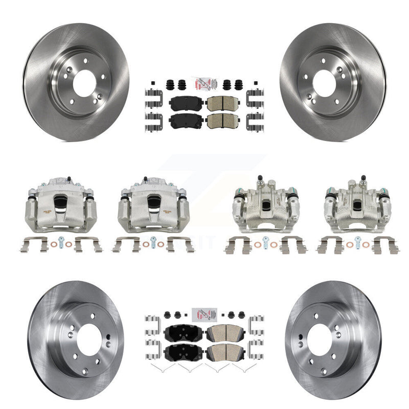 Transit Auto KC8-102192N Disc Brake Kit for 2015-2016 Hyundai Sonata - Front and Rear product image