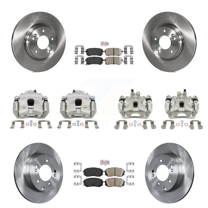 Transit Auto KC8-102193N Disc Brake Kit for 2015-2016 Hyundai Sonata - Front and Rear product image