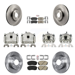 Transit Auto KC8-102196N Disc Brake Kit for 2016 Hyundai Tucson - Front and Rear product image