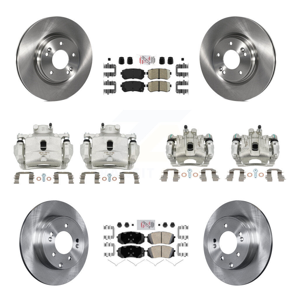 Transit Auto KC8-102198N Disc Brake Kit for 2016 Hyundai Sonata - Front and Rear product image